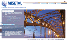 Tablet Screenshot of misetal.com